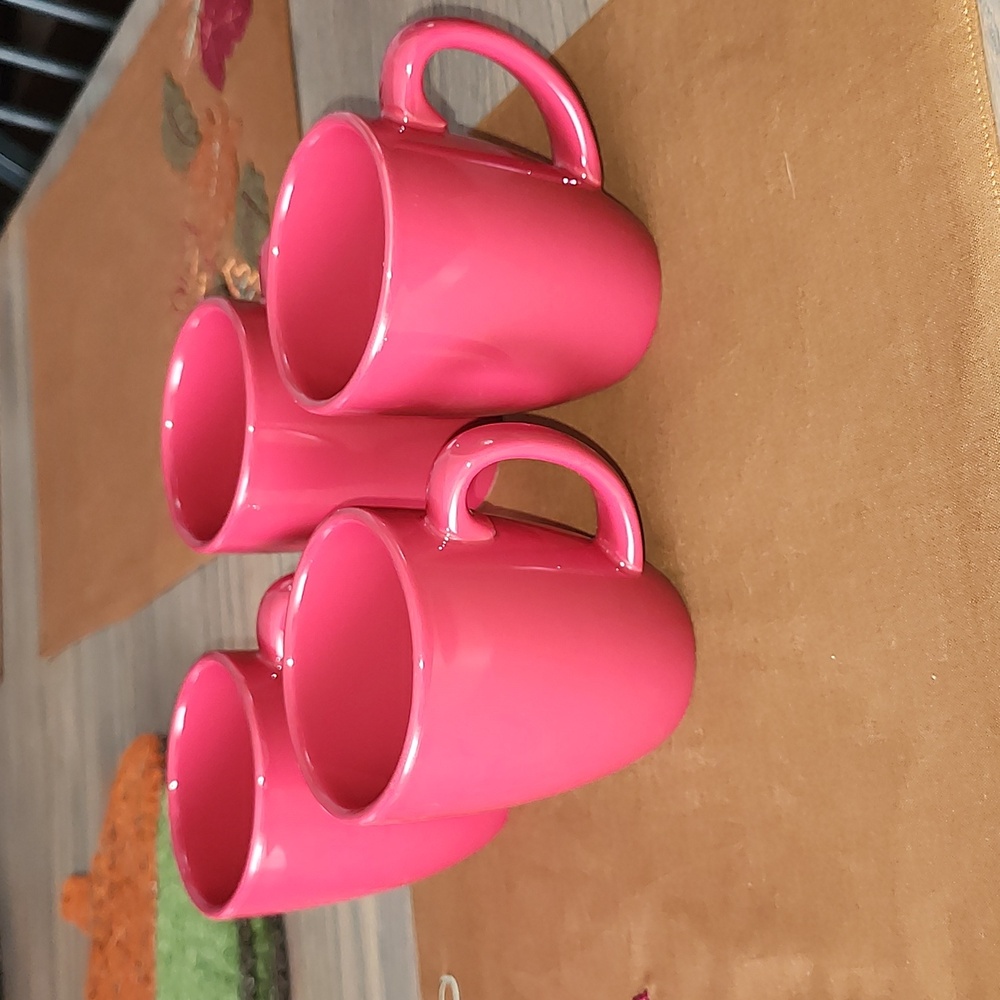 Corelle Vibrant Red Mug Set
